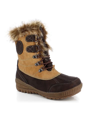 Kimberfeel Winterstiefel "Elena" in Hellbraun