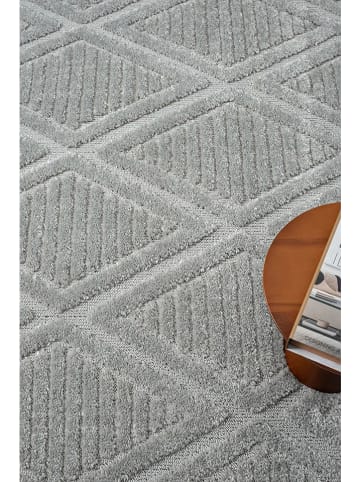Conceptum Hypnose Hochflor-Teppich ''0742B'' in Grau