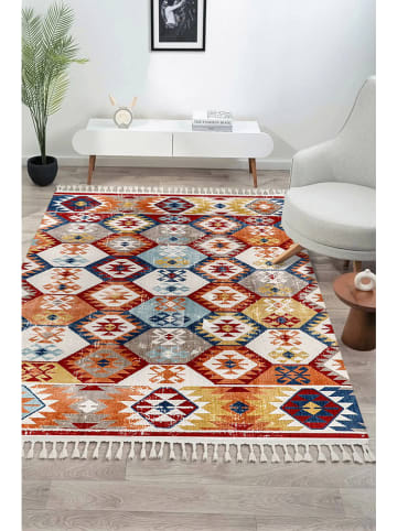 Conceptum Hypnose Kurzflor-Teppich ''Antıque An002'' in Bunt