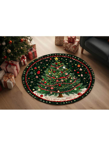 Conceptum Hypnose Dywan "Crp-Yrlk26-1" w kolorze czarno-zielonym