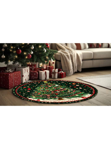 Conceptum Hypnose Dywan "Crp-Yrlk26-1" w kolorze czarno-zielonym