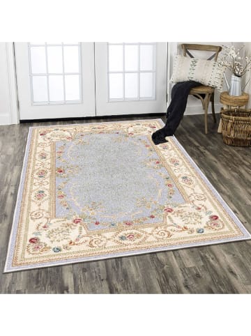 Mioli Dywan "Els" w kolorze błękitno-kremowym