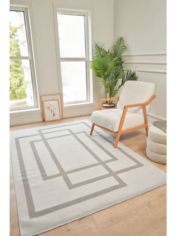 Conceptum Hypnose Kurzflor-Teppich ''Moderno 3338'' in Hellgrau