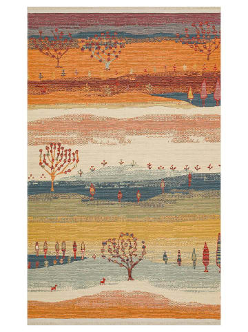 Conceptum Hypnose Baumwoll-Teppich ''NMD 12'' in Beige/ Bunt