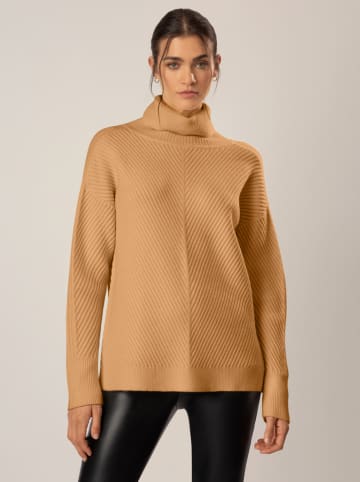 APART Rollkragenpullover in Cognac