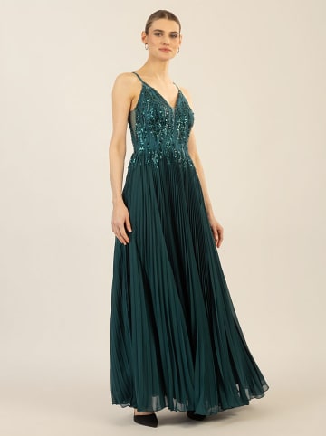 APART Sukienka w kolorze ciemnozielonym