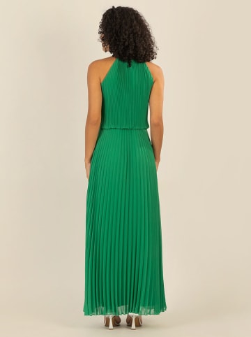 APART Plisséjurk groen