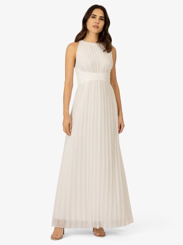 APART Plisseekleid in Creme