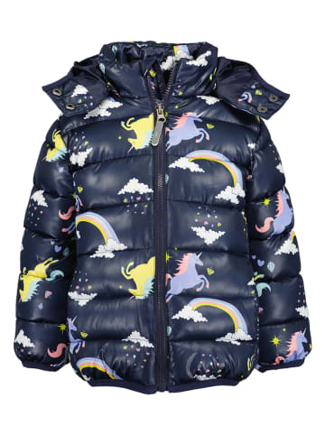 Blue Seven Kurtka pikowana w kolorze granatowym