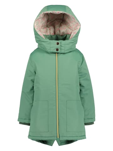 Blue Seven Parka w kolorze zielonym