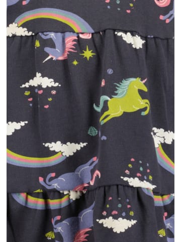 Blue Seven Sukienka dresowa w kolorze antracytowym