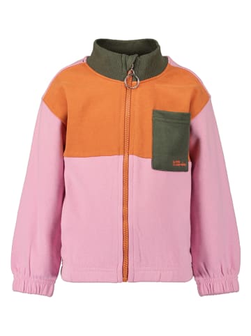 Blue Seven Sweatvest lichtroze/oranje