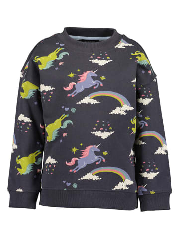 Blue Seven Sweatshirt in Anthrazit