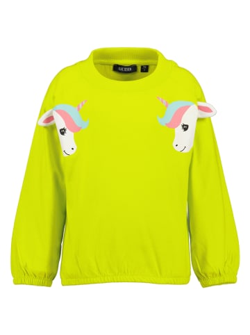 Blue Seven Sweatshirt in Gelb