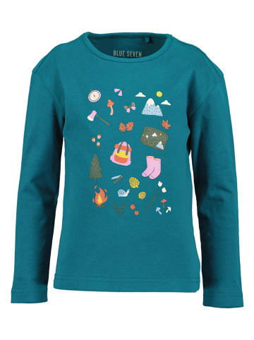 Blue Seven Longsleeve in Blau