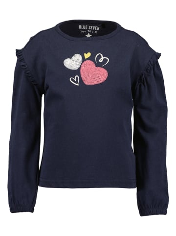 Blue Seven Longsleeve in Dunkelblau