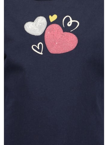 Blue Seven Longsleeve in Dunkelblau