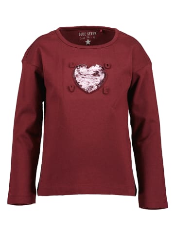 Blue Seven Longsleeve in Rot