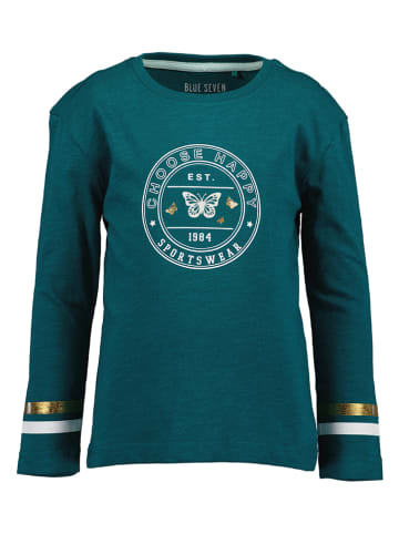 Blue Seven Longsleeve in Blau