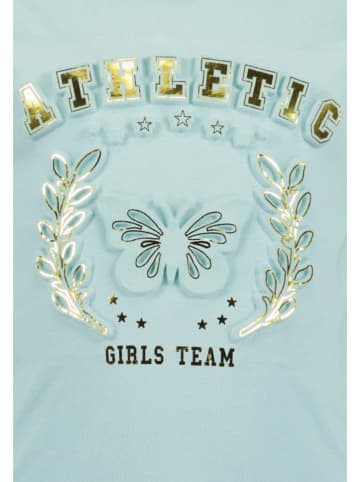 Blue Seven Longsleeve in Hellblau