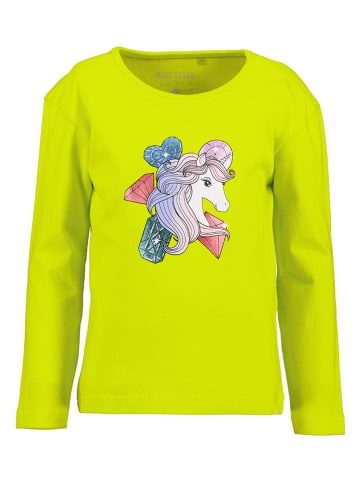 Blue Seven Longsleeve in Gelb