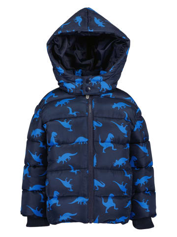 Blue Seven Doorgestikte jas donkerblauw