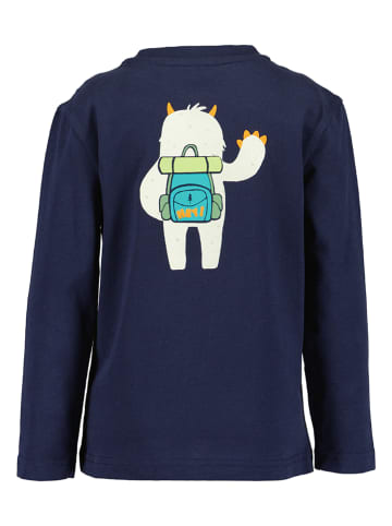 Blue Seven Longsleeve in Dunkelblau