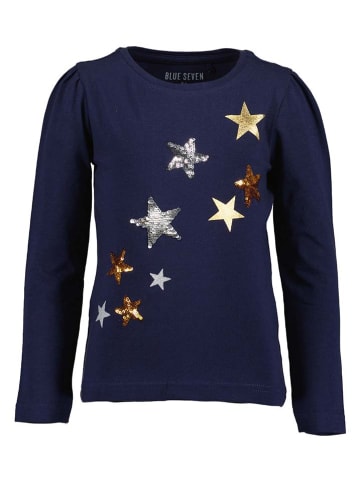 Blue Seven Longsleeve donkerblauw