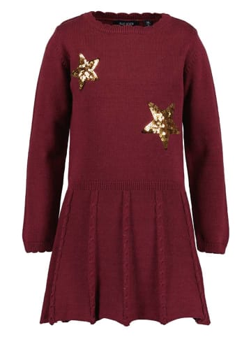 Blue Seven Strickkleid in Bordeaux