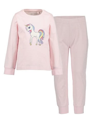 Blue Seven Piżama w kolorze jasnoróżowym