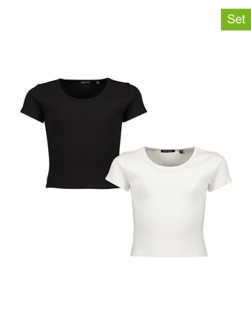Blue Seven 2-delige set: shirts wit/zwart
