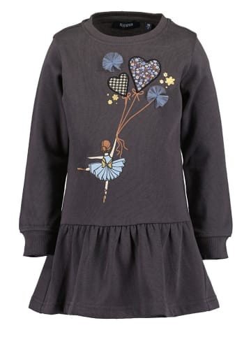 Blue Seven Jurk antraciet