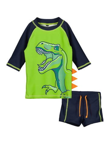 Blue Seven Zwemoutfit donkerblauw/groen