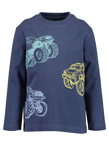 Blue Seven Longsleeve in Dunkelblau