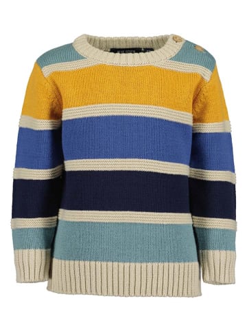 Blue Seven Trui blauw/beige/geel