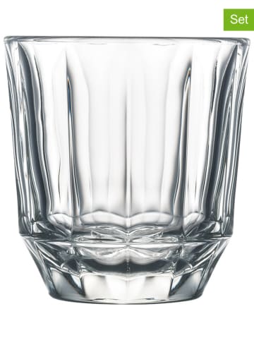 La Rochère France 6-delige set: glazen "City" transparant - 250 ml