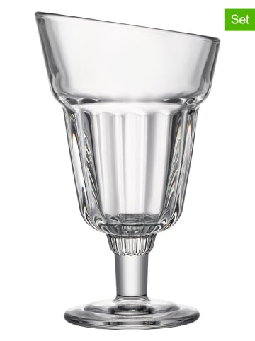 La Rochère France 6er-Set: Eisbecher "Charlotte" in Transparent - 370 ml