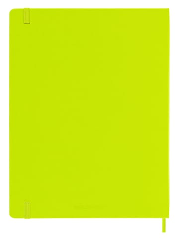 Moleskine Blanko Notizbuch in Limette - (B)19 x (H)25 cm