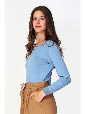 William de Faye Pullover in Hellblau