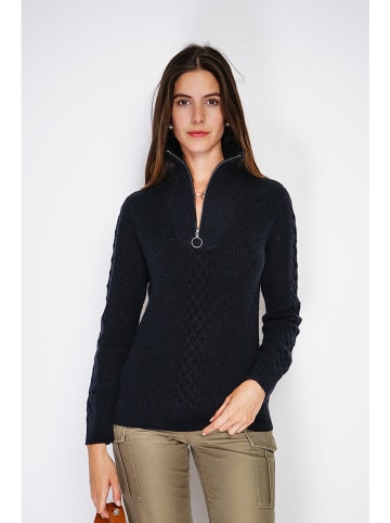 William de Faye Pullover in Schwarz