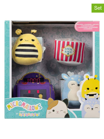 Squishmallows 4-delige Squishmallows pluchen dierenset meerkleurig - vanaf 6 jaar