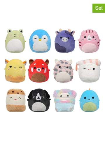 Squishmallows 12-delige Squishmallows pluchen dierenset meerkleurig - vanaf6 jaar