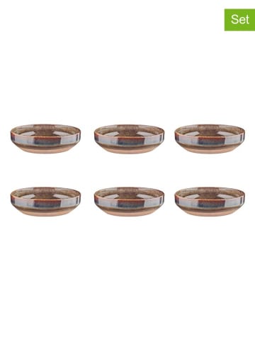 Björn 6-delige set: kommen "Genesis" lichtbruin - Ø 17 cm