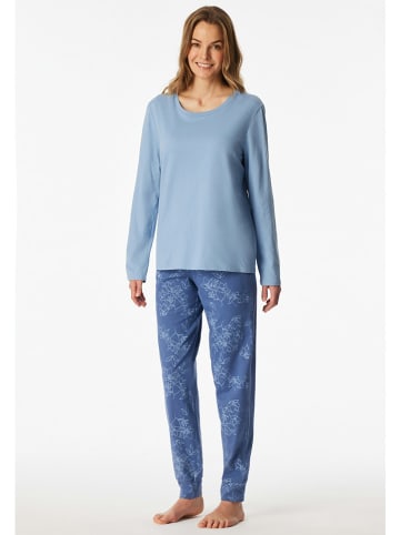 UNCOVER BY SCHIESSER Pyjama blauw/lichtblauw