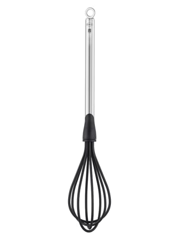 Rösle Trzepaczka "Basic Line" w kolorze srebrno-czarnym - dł. 31 cm