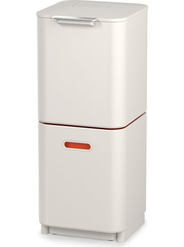 JosephJoseph Mülleimer "Totem Compact" in Beige - 40 l