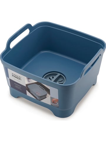 JosephJoseph Spoelbak "Wash and Drain" blauw - (B)31,5 x (H)20 x (D)31 cm