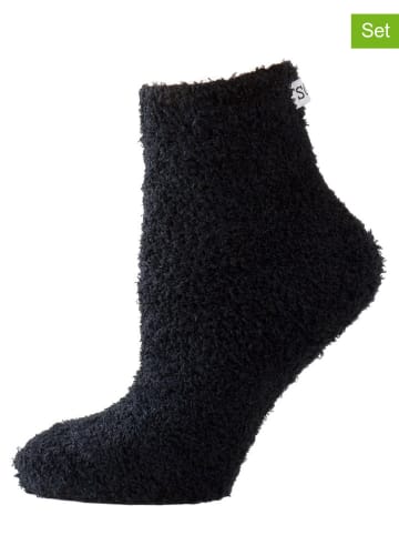 Nur Die 2er-Set: Socken in Schwarz
