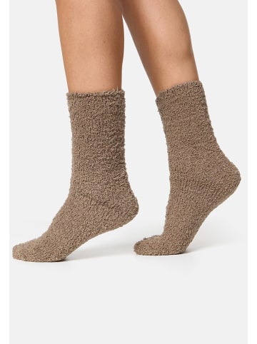 Nur Die Socken in Hellbraun