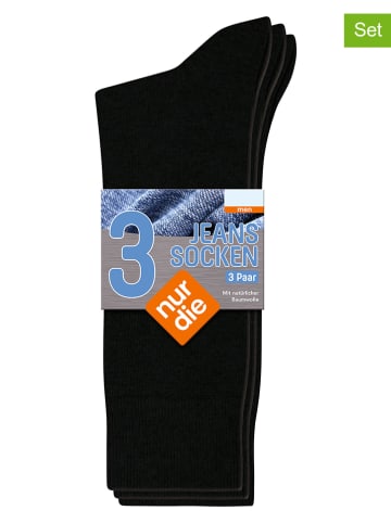 Nur Die 4er-Set: Socken in Schwarz